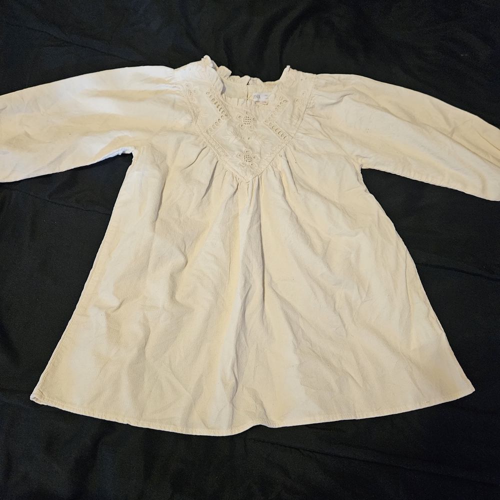 Zara Kids Cream Dress